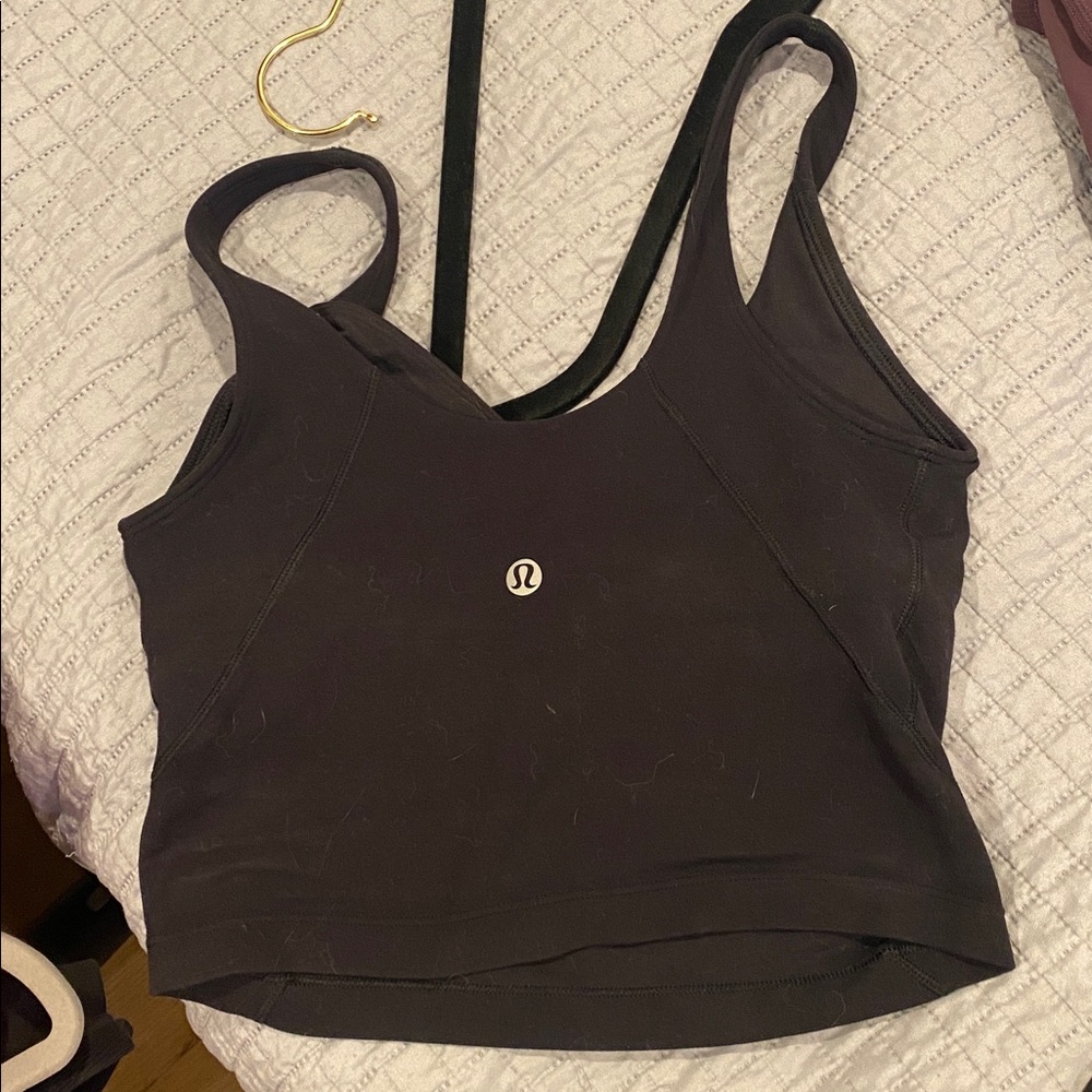lululemon athletica Black Scoop-Style Sports Bra Tank